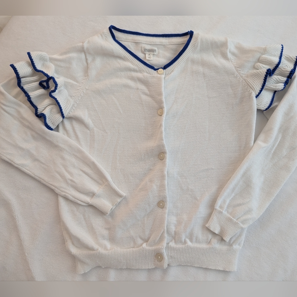 Gymboree White cardigan